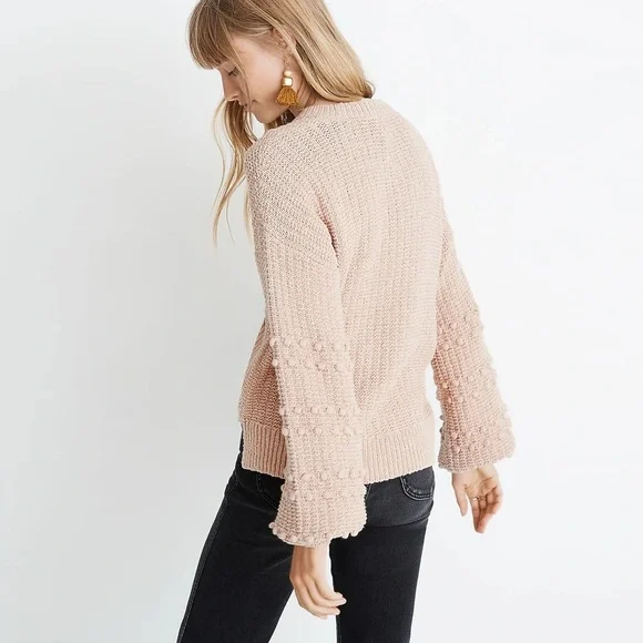 Madewell - Bobble Pullover Sweater - Avalon Pink - Picture 3 of 11